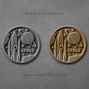 Metal Pins and Coins
