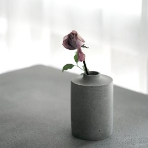 Concrete Modern Table Vase