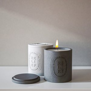 Concrete Gray Modern Candle