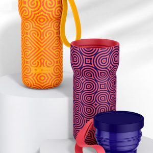 Decal Print Coffee Tumbler